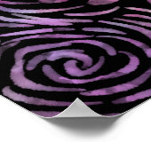 印象派バラ ポスター (角)