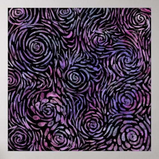 印象派バラ ポスター (正面)