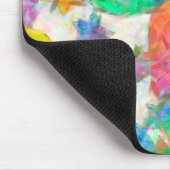 印象派パステルバレンタインハート マウスパッド (コーナー)