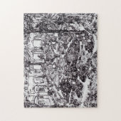 印象派ビンセント・ヴァン・ゴッホ・ガルテン・デ・ホスピタル ジグソーパズル (縦)