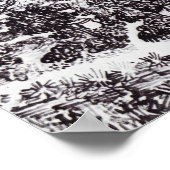 印象派ビンセント・ヴァン・ゴッホ・ガルテン・デ・ホスピタル ポスター (角)