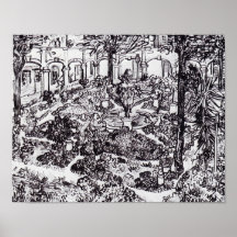 印象派ビンセント・ヴァン・ゴッホ・ガルテン・デ・ホスピタル