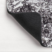 印象派ビンセント・ヴァン・ゴッホ・ガルテン・デ・ホスピタル マウスパッド (コーナー)