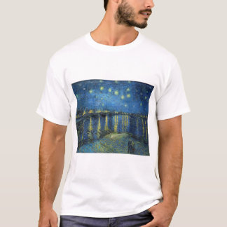 印象派ビンセント・ヴァン・ゴッホ・星空の夜 Tシャツ