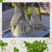 印象派フランスのの キッチンタオル (折り畳み)