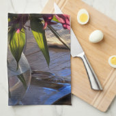 印象派フランスのの キッチンタオル (四つ折り)