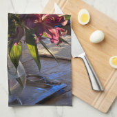 印象派フランスのの キッチンタオル (四つ折り)