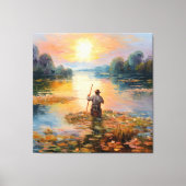 印象派フランスの主義 キャンバスプリント (正面)