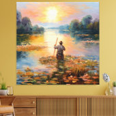 印象派フランスの主義 キャンバスプリント (インサイチュ (リビング))