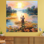 印象派フランスの主義 キャンバスプリント (インサイチュ (リビング))