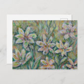 印象派フローラはがき ポストカード (正面/裏面)