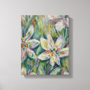 印象派フローラ絵画のキャンバス8"x10"x2.5" キャンバスプリント