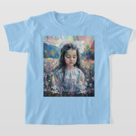 印象派ポートレートガールズTシャツ Tシャツ