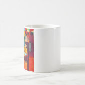 印象派モダンのアーティストのスタジオ コーヒーマグカップ (中央)