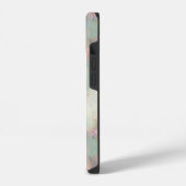 印象派モダンの花 iPhoneケース (左側面)