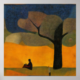 印象派モダンの静かな時間 ポスター