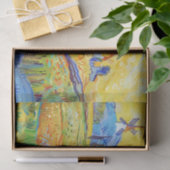 印象派モダン芸術夏季挑戦風景 薄葉紙 (ギフト)