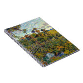 印象派ヴィンセント・ヴァン・ゴッホ・サンセット・アット・モンマジュ ノートブック (右側)