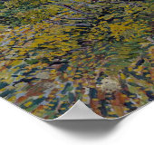 印象派ヴィンセント・ヴァン・ゴッホ・サンセット・アット・モンマジュ ポスター (角)