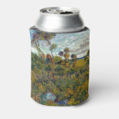 印象派ヴィンセント・ヴァン・ゴッホ・サンセット・アット・モンマジュ 缶クーラー (缶裏面)