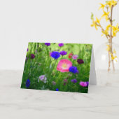 印象派春場 カード (黄色い花)