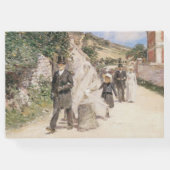 印象派結婚のロビンソンによる結婚行進 ゲストブック (裏面)