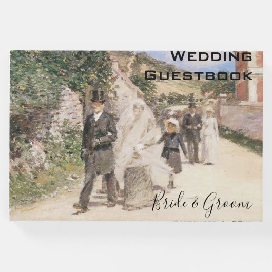 印象派結婚のロビンソンによる結婚行進 ゲストブック (正面)