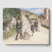 印象派結婚のロビンソンによる結婚行進 ゲストブック (裏面)