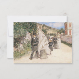印象派結婚のロビンソンによる結婚行進 出欠カード