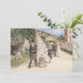 印象派結婚のロビンソンによる結婚行進 招待状 (スタンド正面)