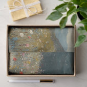 印象派絵を描の野花風景 薄葉紙 (ギフト)