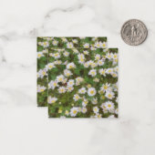 印象派絵を描スタイルのデイジー ノートカード (正面/裏面インサイチュ)