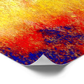 印象派絵画景観 ポスター (角)