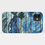 印象派 星月夜 神奈川沖波の芸術 Case-Mate iPhoneケース (裏面(横))