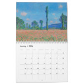 印象派 – 最高傑作絵画 カレンダー (1月 2026)