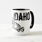 印象的なアイダホ – ONE BAD BASS TRUKER マグカップ (正面右)