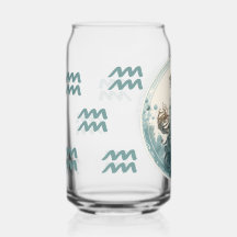 印象的なアクエリアスのシンボルアートワーク