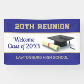 印象的なクラス懇親会 横断幕 (横)