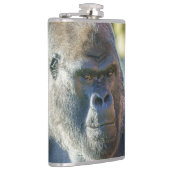 印象的なシルバーバックコーヒー フラスク (右)