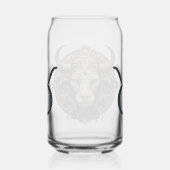 印象的なタウロスのシンボル作品 ガラス缶 (右)