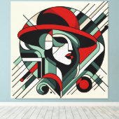 印象的なビジュアルアートワーク#11 キャンバスプリント (インサイチュ (ウッドフロア))