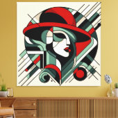 印象的なビジュアルアートワーク#11 キャンバスプリント (インサイチュ (リビング))