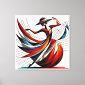 印象的なビジュアルアートワーク#12 キャンバスプリント (正面)