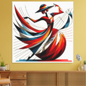 印象的なビジュアルアートワーク#12 キャンバスプリント (インサイチュ (リビング))