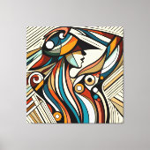 印象的なビジュアルアートワーク#14 キャンバスプリント (正面)