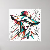 印象的なビジュアルアートワーク#5 キャンバスプリント (正面)