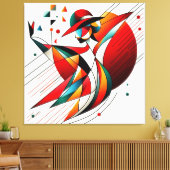 印象的なビジュアルアートワーク#7 キャンバスプリント (インサイチュ (リビング))