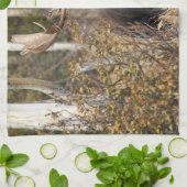 印象的なブルムース キッチンタオル (折り畳み)