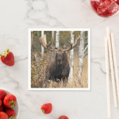 印象的なブルムース スタンダードカクテルナプキン (インサイチュ)