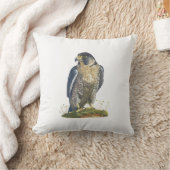 印象的なペレグリン《鳥》ハヤブサクッション クッション (ブランケット)